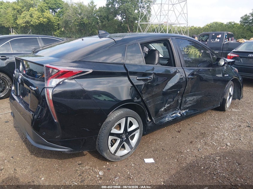 2018 Toyota Prius VIN JTDKARFU9J3552729 IAAI salvage auction — FRONT END, Clear (Indiana), sold $2,950 on 2026-07-22 (photo 4)