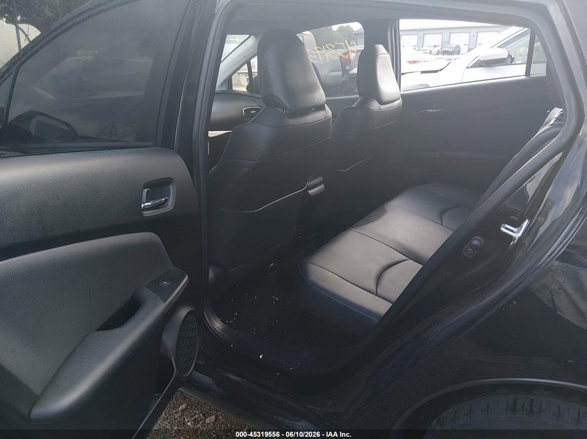 2018 Toyota Prius VIN JTDKARFU9J3552729 IAAI salvage auction — FRONT END, Clear (Indiana), sold $2,950 on 2026-07-22 (photo 8)