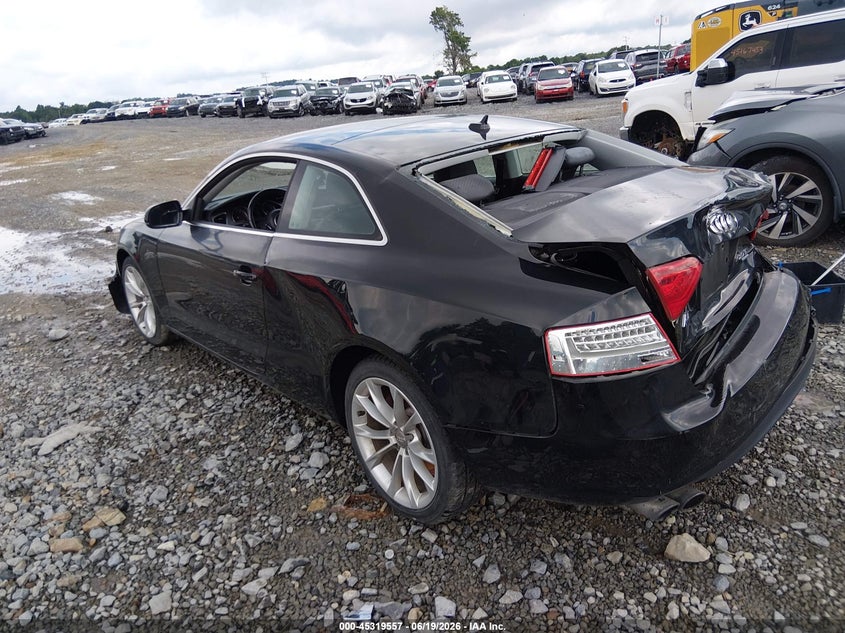 2014 Audi A5 VIN WAUCFAFR9EA024433 IAAI salvage auction — REAR END, Salvage Title, sold $800 on 2026-07-22 (photo 3)