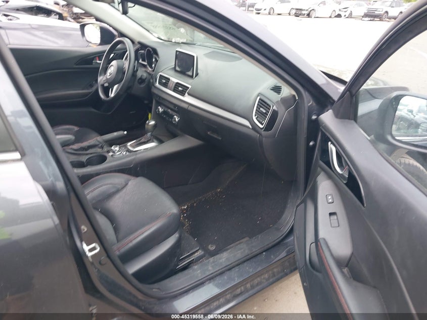 2014 Mazda 3 VIN JM1BM1W32E1107346 IAAI salvage auction — LEFT FRONT, Salvage Title, sold $2,675 on 2026-07-07 (photo 5)