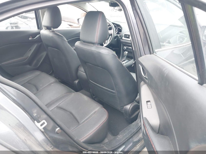 2014 Mazda 3 VIN JM1BM1W32E1107346 IAAI salvage auction — LEFT FRONT, Salvage Title, sold $2,675 on 2026-07-07 (photo 8)