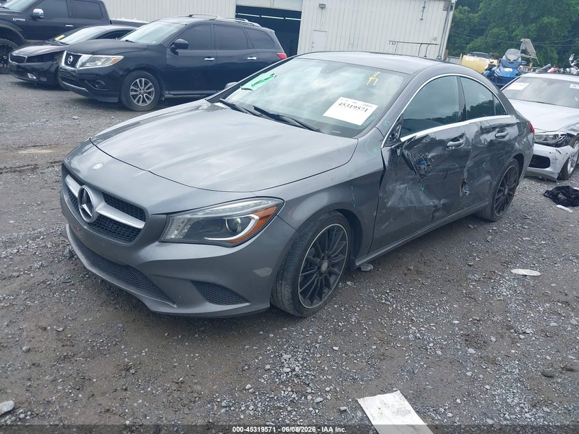 2014 Mercedes-benz Cla-klasse VIN WDDSJ4EB9EN156092 IAAI salvage auction — ALL OVER, Salvage (Georgia), sold $1,325 on 2026-07-28 (photo 2)