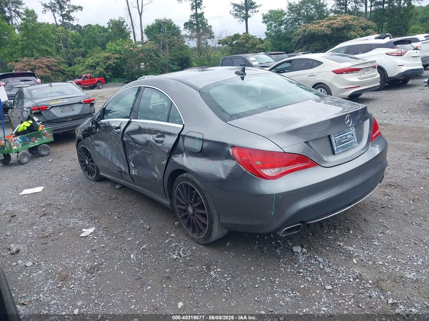 2014 Mercedes-benz Cla-klasse VIN WDDSJ4EB9EN156092 IAAI salvage auction — ALL OVER, Salvage (Georgia), sold $1,325 on 2026-07-28 (photo 3)
