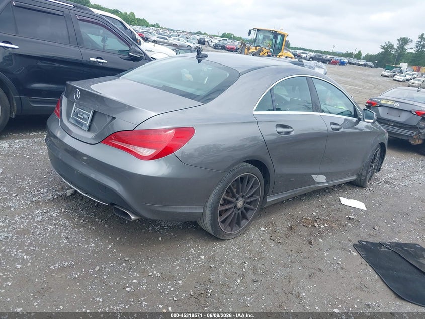 2014 Mercedes-benz Cla-klasse VIN WDDSJ4EB9EN156092 IAAI salvage auction — ALL OVER, Salvage (Georgia), sold $1,325 on 2026-07-28 (photo 4)