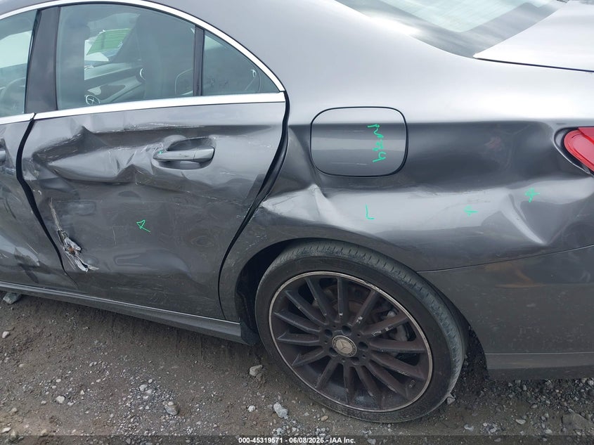 2014 Mercedes-benz Cla-klasse VIN WDDSJ4EB9EN156092 IAAI salvage auction — ALL OVER, Salvage (Georgia), sold $1,325 on 2026-07-28 (photo 6)