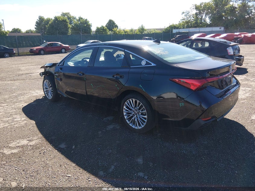 2021 Toyota Avalon VIN 4T1DA1ABXMU003907 IAAI salvage auction — FRONT END, Salvage (Pennsylvania), sold $8,900 on 2026-07-17 (photo 3)