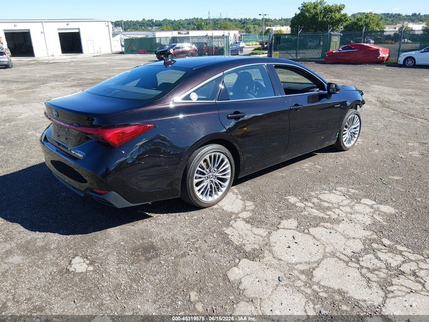 2021 Toyota Avalon VIN 4T1DA1ABXMU003907 IAAI salvage auction — FRONT END, Salvage (Pennsylvania), sold $8,900 on 2026-07-17 (photo 4)