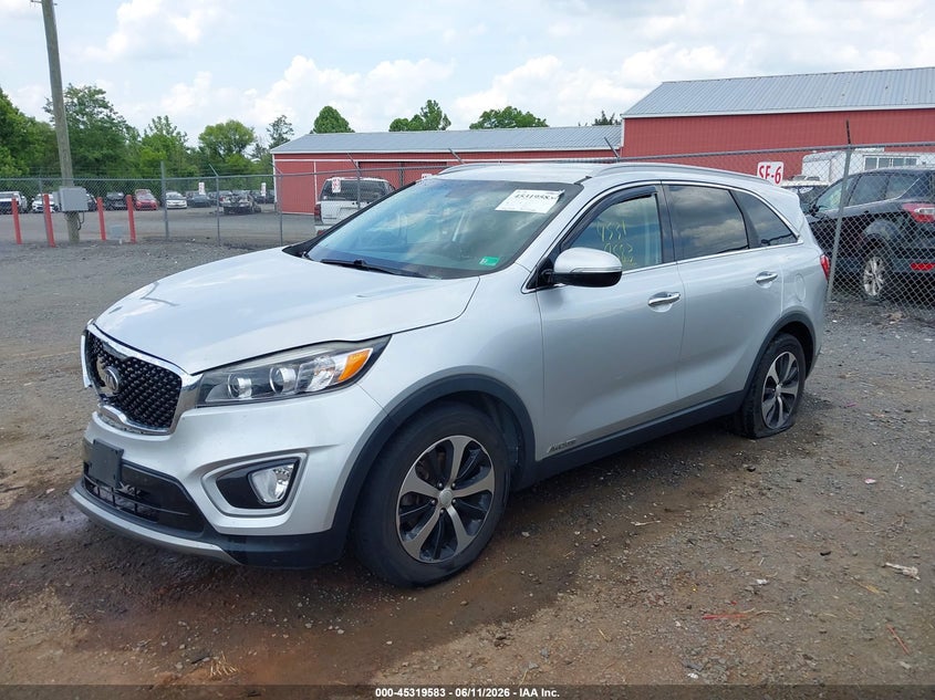 2016 Kia Sorento VIN 5XYPHDA58GG171723 IAAI salvage auction — FRONT END, Clear (Virginia), sold $1,600 on 2026-07-07 (photo 2)