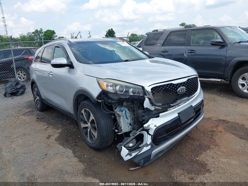 2016 Kia Sorento VIN 5XYPHDA58GG171723 IAAI salvage auction — FRONT END, Clear (Virginia), sold $1,600 on 2026-07-07 (photo 6)