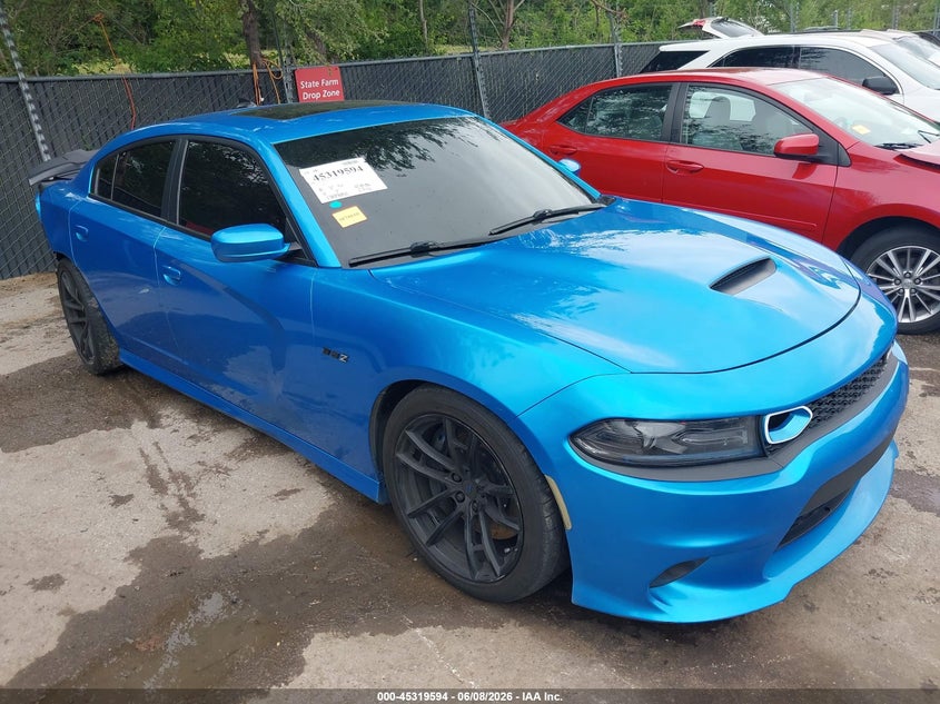 2018 Dodge Charger VIN 2C3CDXGJ3JH313540 — IAAI salvage auction photo