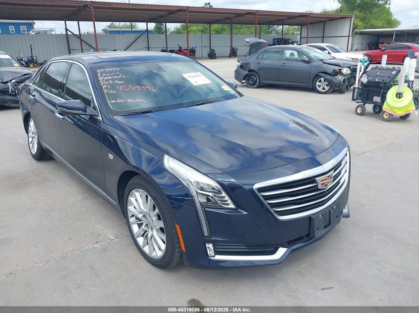2016 Cadillac Ct6 VIN 1G6KD5RS5GU152540 IAAI salvage auction — REAR END, Salvage (Texas), sold $9,050 on 2026-07-08 (photo 1)