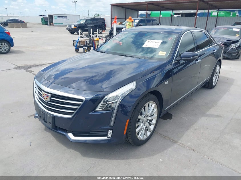 2016 Cadillac Ct6 VIN 1G6KD5RS5GU152540 IAAI salvage auction — REAR END, Salvage (Texas), sold $9,050 on 2026-07-08 (photo 2)