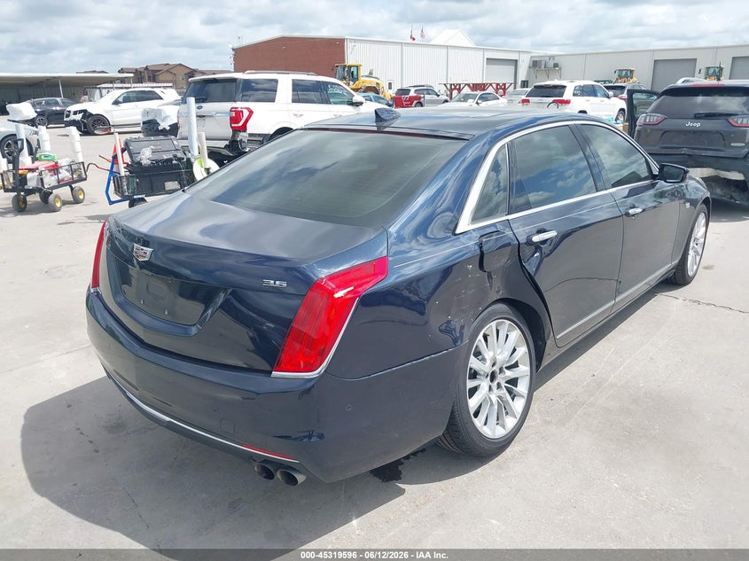 2016 Cadillac Ct6 VIN 1G6KD5RS5GU152540 IAAI salvage auction — REAR END, Salvage (Texas), sold $9,050 on 2026-07-08 (photo 4)