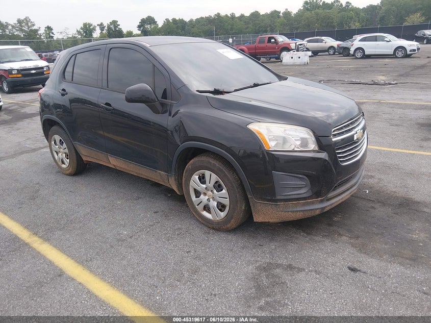 2016 Chevrolet Trax VIN KL7CJKSB5GB591152 IAAI salvage auction — NORMAL WEAR, Salvage Title, sold $525 on 2026-07-29 (photo 1)