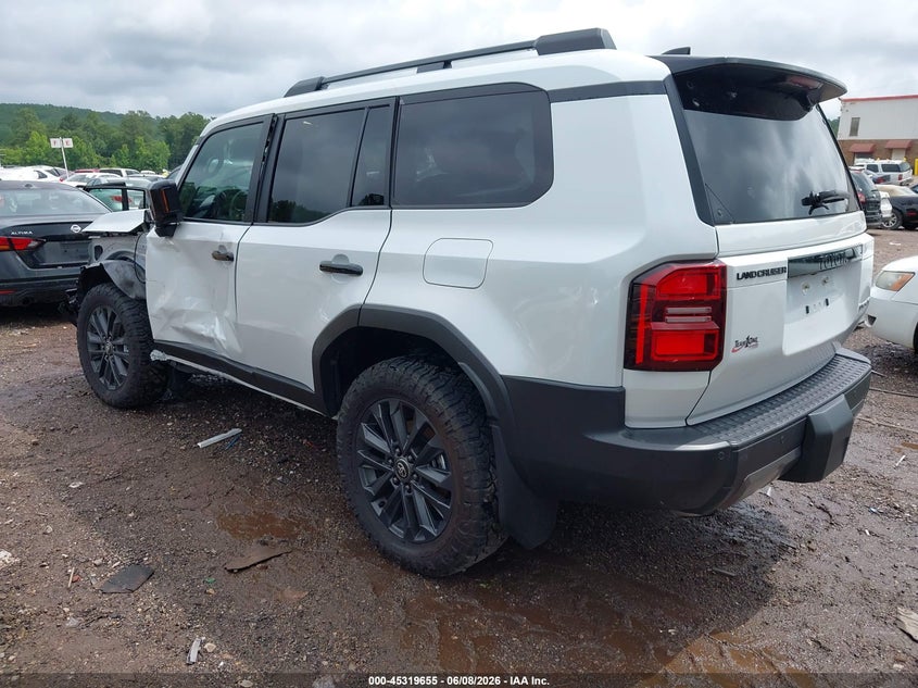 2025 Toyota Land cruiser VIN JTEABFAJXS5018449 IAAI salvage auction — LEFT SIDE, Salvage Title, sold $8,300 on 2026-07-27 (photo 3)