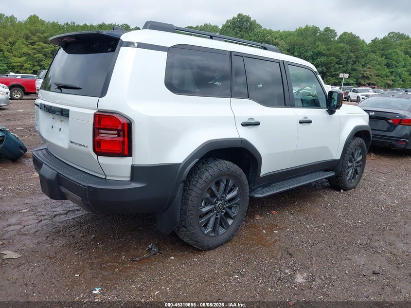2025 Toyota Land cruiser VIN JTEABFAJXS5018449 IAAI salvage auction — LEFT SIDE, Salvage Title, sold $8,300 on 2026-07-27 (photo 4)