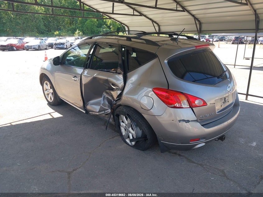 2010 Nissan Murano VIN JN8AZ1MW9AW104519 IAAI salvage auction — SIDE, Salvage (Connecticut), sold $425 on 2026-07-09 (photo 3)
