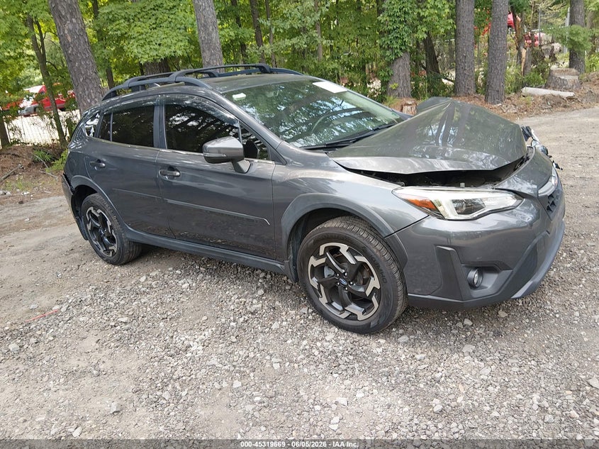 2021 Subaru Xv VIN JF2GTHNC5M8211307 IAAI salvage auction — FRONT & REAR, Salvage Title, sold $2,350 on 2026-07-21 (photo 1)