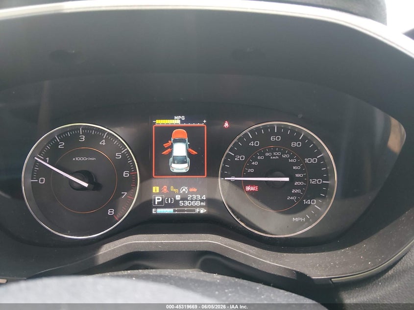 2021 Subaru Xv VIN JF2GTHNC5M8211307 IAAI salvage auction — FRONT & REAR, Salvage Title, sold $2,350 on 2026-07-21 (photo 7)