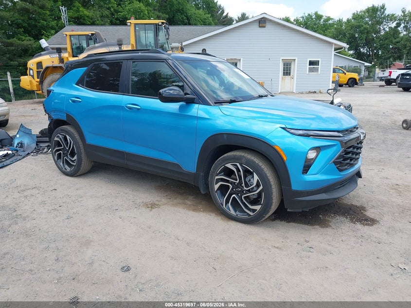 2025 Chevrolet Trailblazer VIN KL79MTSL0SB094454 IAAI salvage auction — REAR END, Salvage Title, sold $10,100 on 2026-07-13 (photo 1)