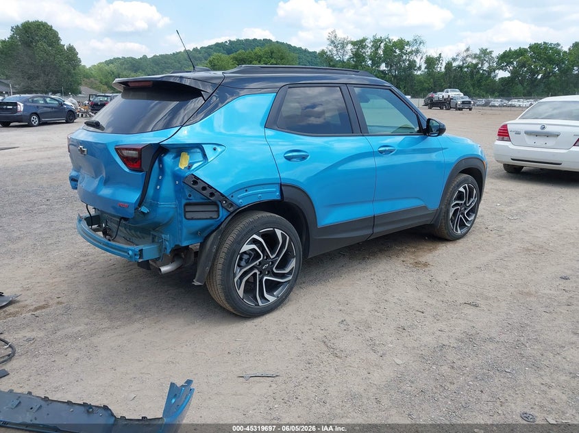 2025 Chevrolet Trailblazer VIN KL79MTSL0SB094454 IAAI salvage auction — REAR END, Salvage Title, sold $10,100 on 2026-07-13 (photo 4)