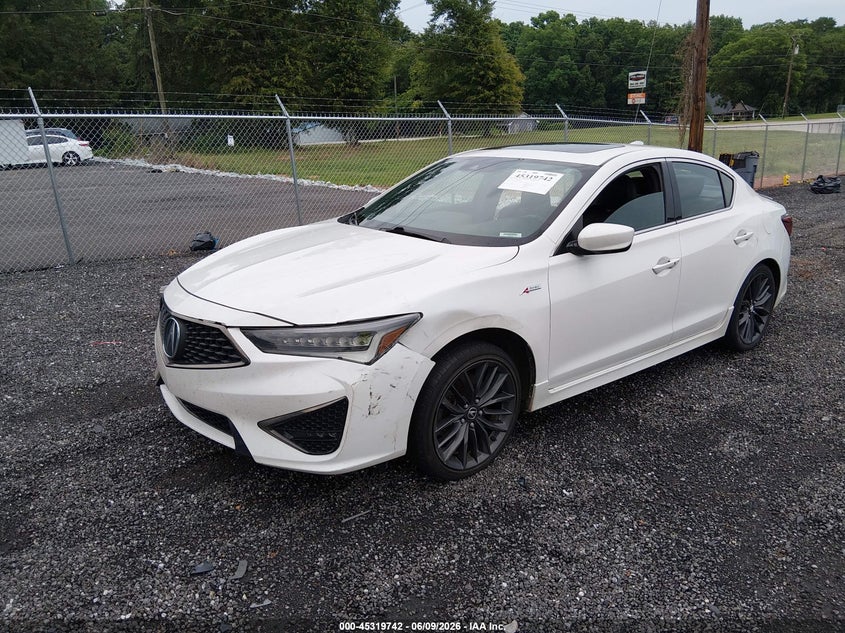 2022 Acura Ilx VIN 19UDE2F89NA004479 IAAI salvage auction — LEFT & RIGHT, Salvage (South Carolina), sold $5,000 on 2026-09-08 (photo 2)
