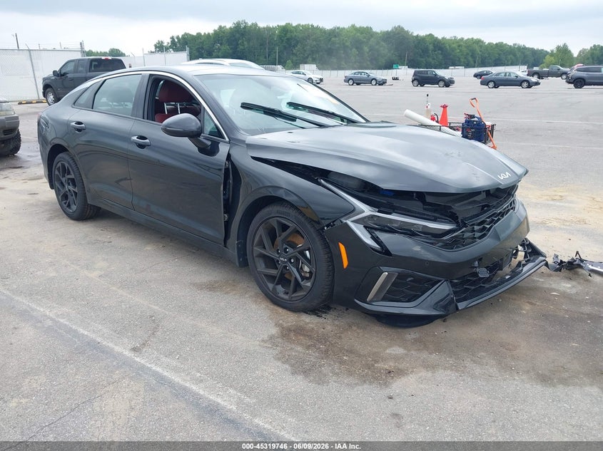 2026 Kia K5 VIN KNAG64J70T5449926 IAAI salvage auction — FRONT END, Salvage Title, sold $6,025 on 2026-07-19 (photo 1)