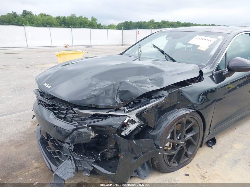 2026 Kia K5 VIN KNAG64J70T5449926 IAAI salvage auction — FRONT END, Salvage Title, sold $6,025 on 2026-07-19 (photo 6)