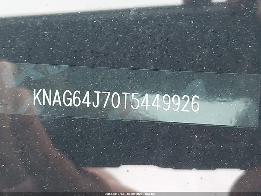2026 Kia K5 VIN KNAG64J70T5449926 IAAI salvage auction — FRONT END, Salvage Title, sold $6,025 on 2026-07-19 (photo 9)