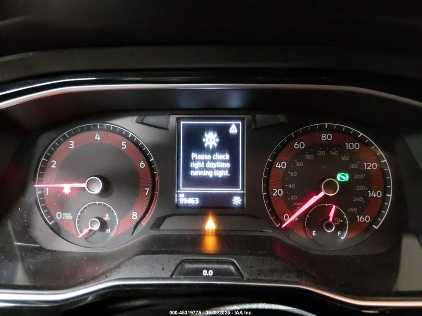 2019 Volkswagen Jetta VIN 3VWC57BU8KM054618 IAAI salvage auction — RIGHT FRONT, Salvage Title, sold $2,600 on 2026-08-23 (photo 7)