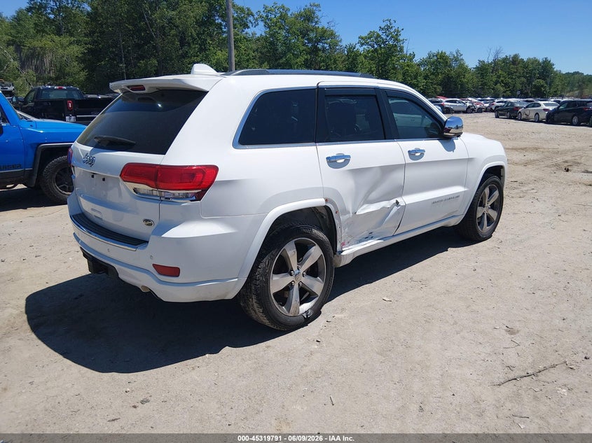 2016 Jeep Grand cherokee VIN 1C4RJFCG1GC491445 IAAI salvage auction — SIDE, Salvage Title, sold $4,750 on 2026-07-19 (photo 4)