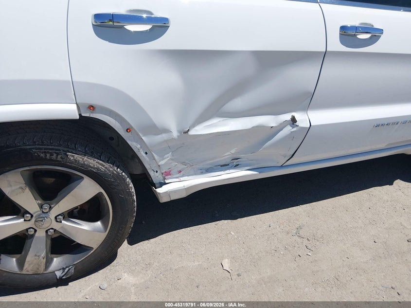 2016 Jeep Grand cherokee VIN 1C4RJFCG1GC491445 IAAI salvage auction — SIDE, Salvage Title, sold $4,750 on 2026-07-19 (photo 6)