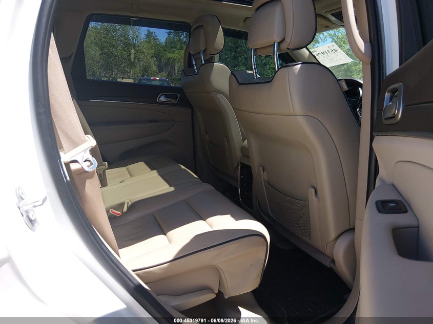 2016 Jeep Grand cherokee VIN 1C4RJFCG1GC491445 IAAI salvage auction — SIDE, Salvage Title, sold $4,750 on 2026-07-19 (photo 8)