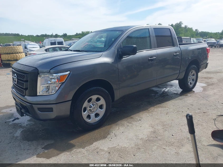 2023 Nissan TITAN VIN 1N6AA1EC6PN114170 IAAI salvage auction — NORMAL WEAR, Sf97 (New Hampshire), sold $10,100 on 2026-07-23 (photo 2)