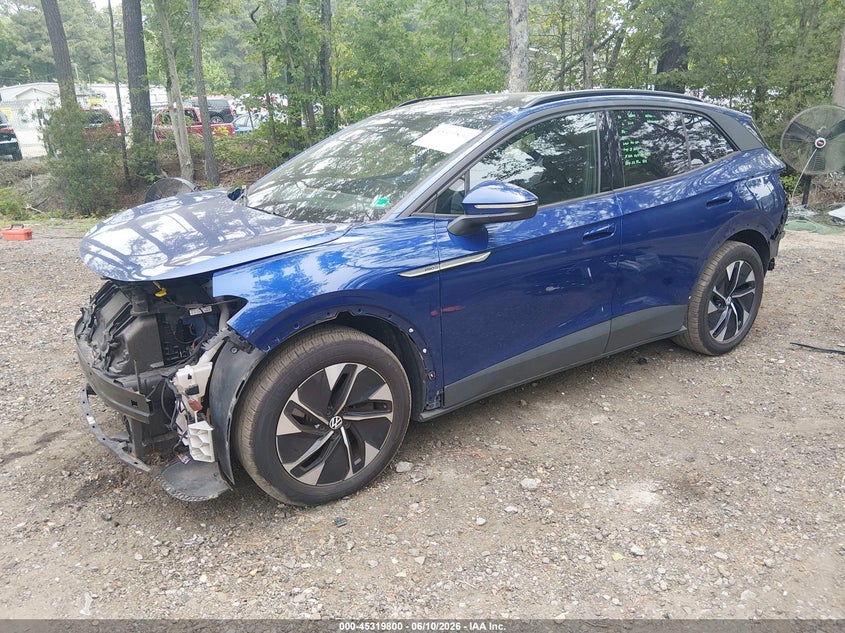 2021 Volkswagen Id.4 VIN WVGTMPE24MP042233 IAAI salvage auction — FRONT & REAR, Wait Title, sold $7,200 on 2026-08-12 (photo 2)