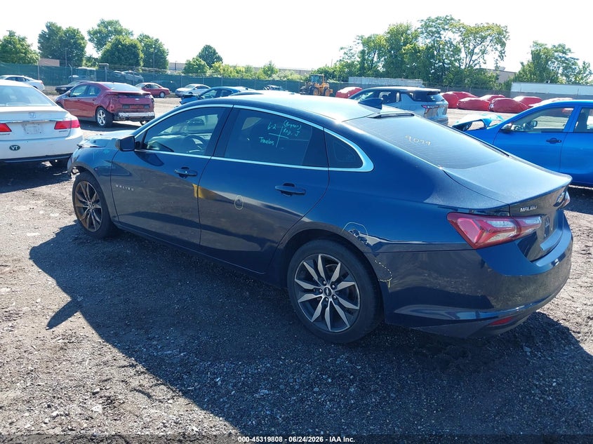 2022 Chevrolet Malibu VIN 1G1ZD5ST1NF152169 IAAI salvage auction — FRONT END, Salvage Title, sold $2,650 on 2026-07-23 (photo 3)