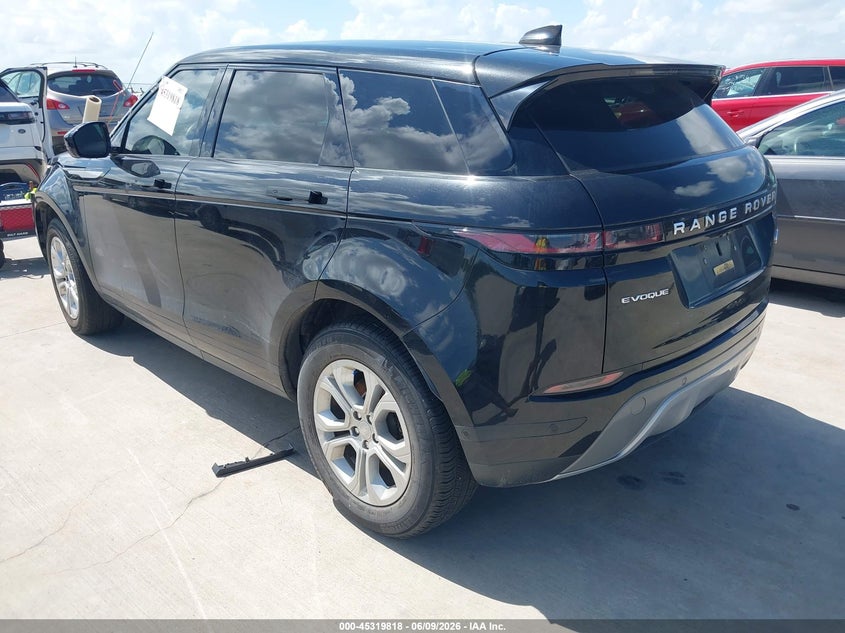 2021 Land rover Range rover evoque VIN SALZJ2FX0MH150775 IAAI salvage auction — WATER/FLOOD, Salvage Title, sold $7,100 on 2026-07-24 (photo 3)