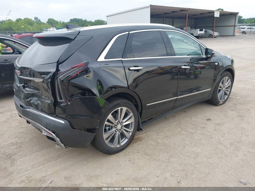 2026 Cadillac Xt5 VIN 1GYKNDRS3TZ100710 IAAI salvage auction — REAR END, Salvage Title, sold $13,200 on 2026-07-09 (photo 4)