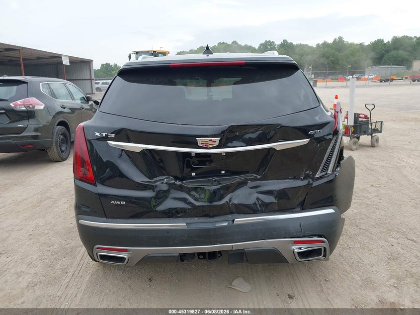 2026 Cadillac Xt5 VIN 1GYKNDRS3TZ100710 IAAI salvage auction — REAR END, Salvage Title, sold $13,200 on 2026-07-09 (photo 6)