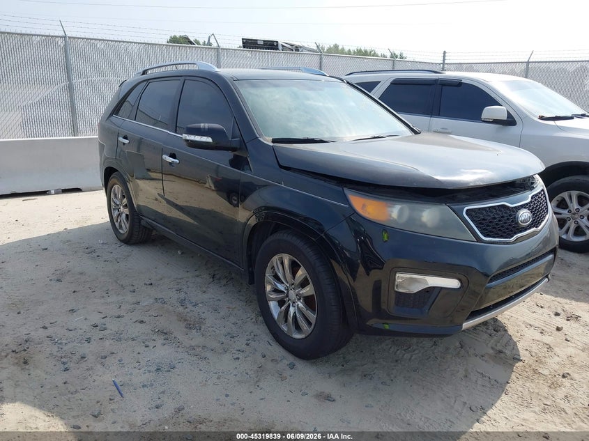 2013 Kia Sorento VIN 5XYKW4A27DG385717 IAAI salvage auction — NORMAL WEAR, Salvage Title, sold $975 on 2026-07-15 (photo 1)