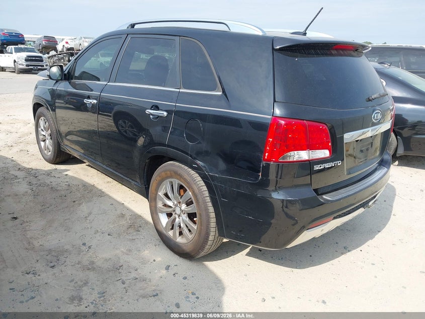 2013 Kia Sorento VIN 5XYKW4A27DG385717 IAAI salvage auction — NORMAL WEAR, Salvage Title, sold $975 on 2026-07-15 (photo 3)