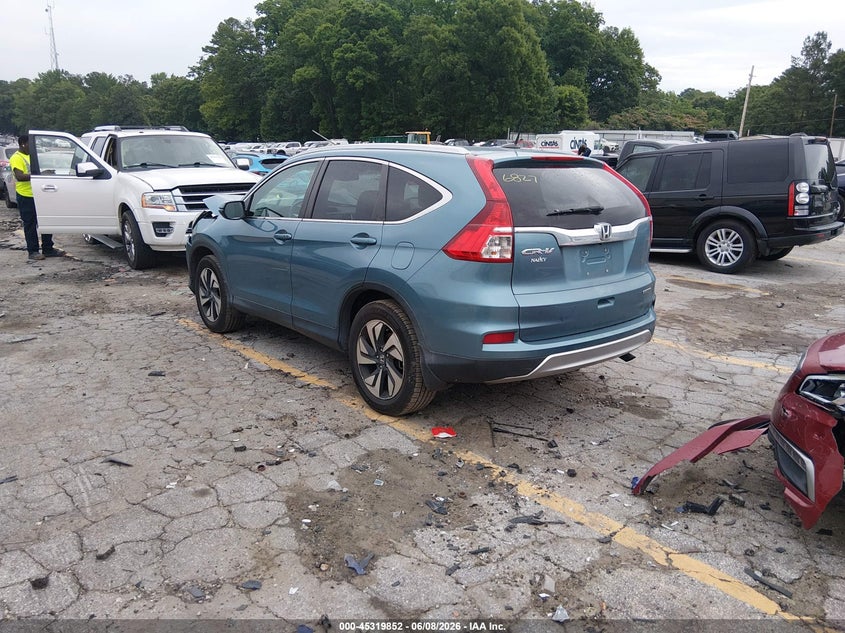 2016 Honda Cr-v VIN 5J6RM3H9XGL006827 IAAI salvage auction — LEFT FRONT, Salvage Title, sold $3,300 on 2026-07-23 (photo 3)