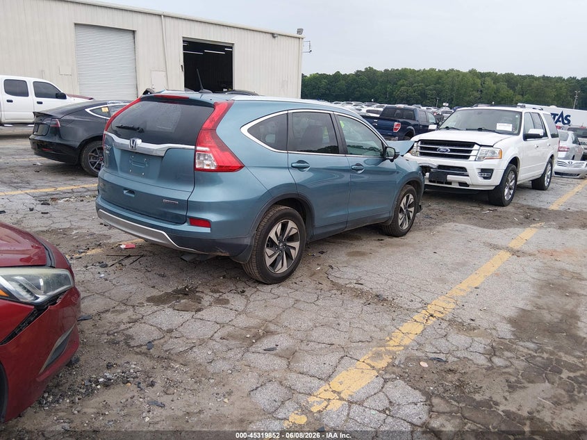2016 Honda Cr-v VIN 5J6RM3H9XGL006827 IAAI salvage auction — LEFT FRONT, Salvage Title, sold $3,300 on 2026-07-23 (photo 4)
