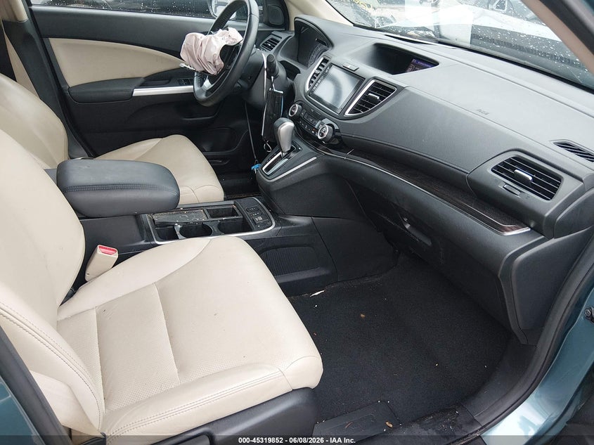 2016 Honda Cr-v VIN 5J6RM3H9XGL006827 IAAI salvage auction — LEFT FRONT, Salvage Title, sold $3,300 on 2026-07-23 (photo 5)