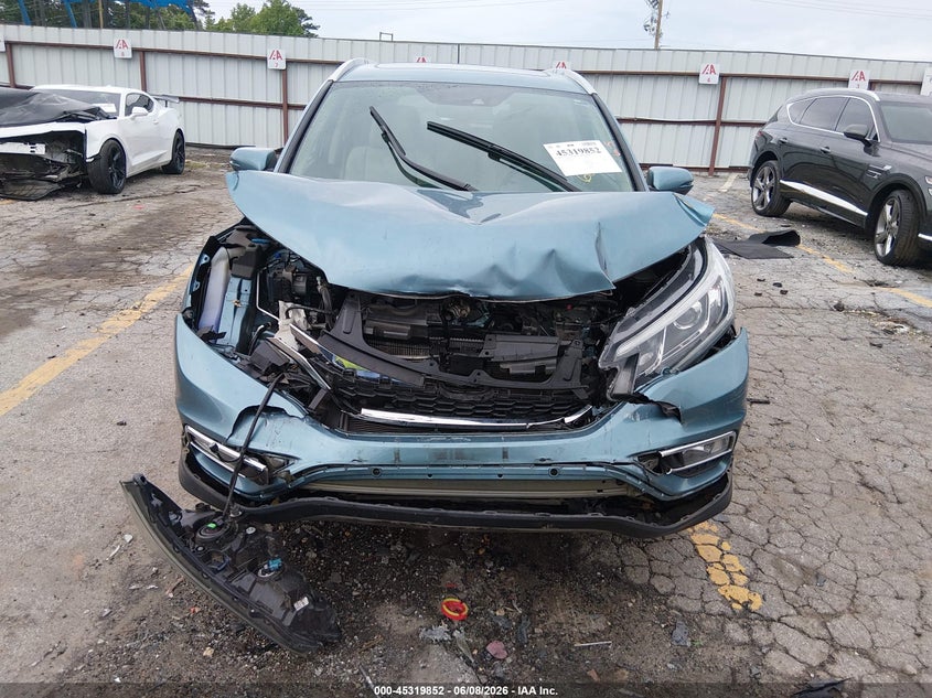 2016 Honda Cr-v VIN 5J6RM3H9XGL006827 IAAI salvage auction — LEFT FRONT, Salvage Title, sold $3,300 on 2026-07-23 (photo 6)