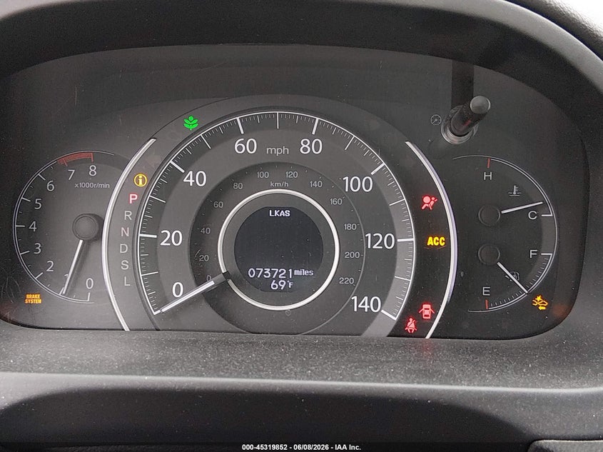 2016 Honda Cr-v VIN 5J6RM3H9XGL006827 IAAI salvage auction — LEFT FRONT, Salvage Title, sold $3,300 on 2026-07-23 (photo 7)