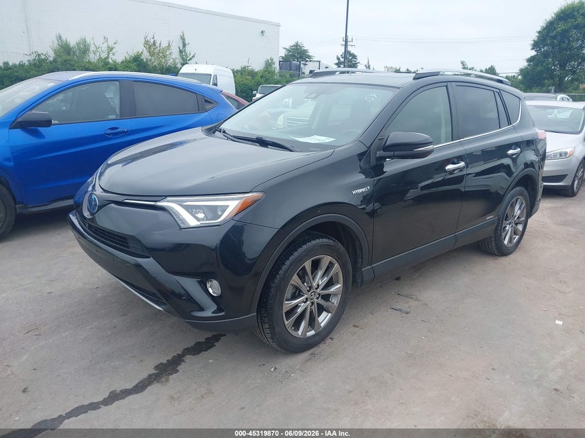 2017 Toyota Rav 4 VIN JTMDJREV1HD151120 IAAI salvage auction — REAR END, Salvage Title, sold $9,500 on 2026-07-06 (photo 2)