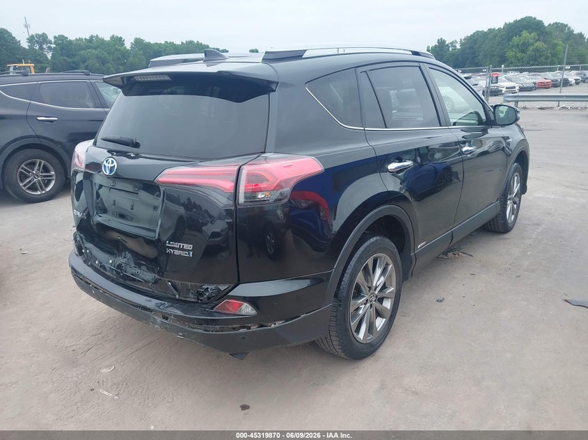 2017 Toyota Rav 4 VIN JTMDJREV1HD151120 IAAI salvage auction — REAR END, Salvage Title, sold $9,500 on 2026-07-06 (photo 4)