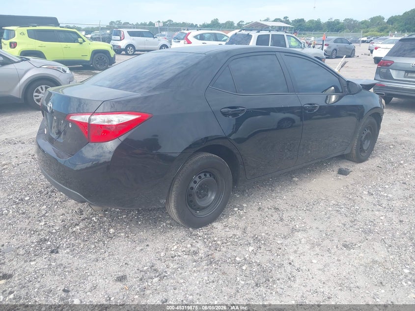 2016 Toyota Corolla VIN 5YFBURHE2GP460407 IAAI salvage auction — FRONT & REAR, Salvage Title, sold $1,675 on 2026-07-16 (photo 4)