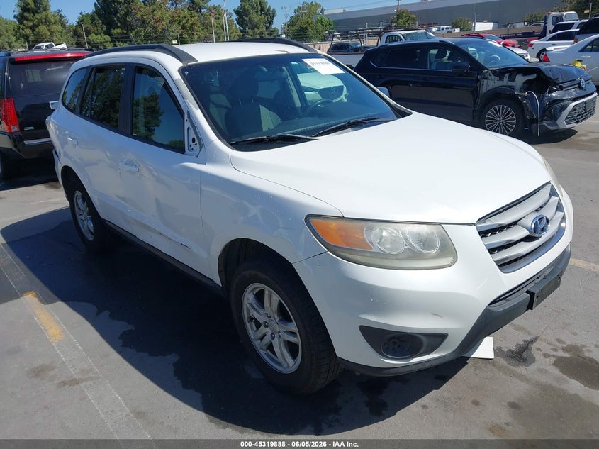 2012 Hyundai Santa fe VIN 5XYZGDAB5CG124323 IAAI salvage auction — NORMAL WEAR, Salvage (California), sold $750 on 2026-07-13 (photo 1)
